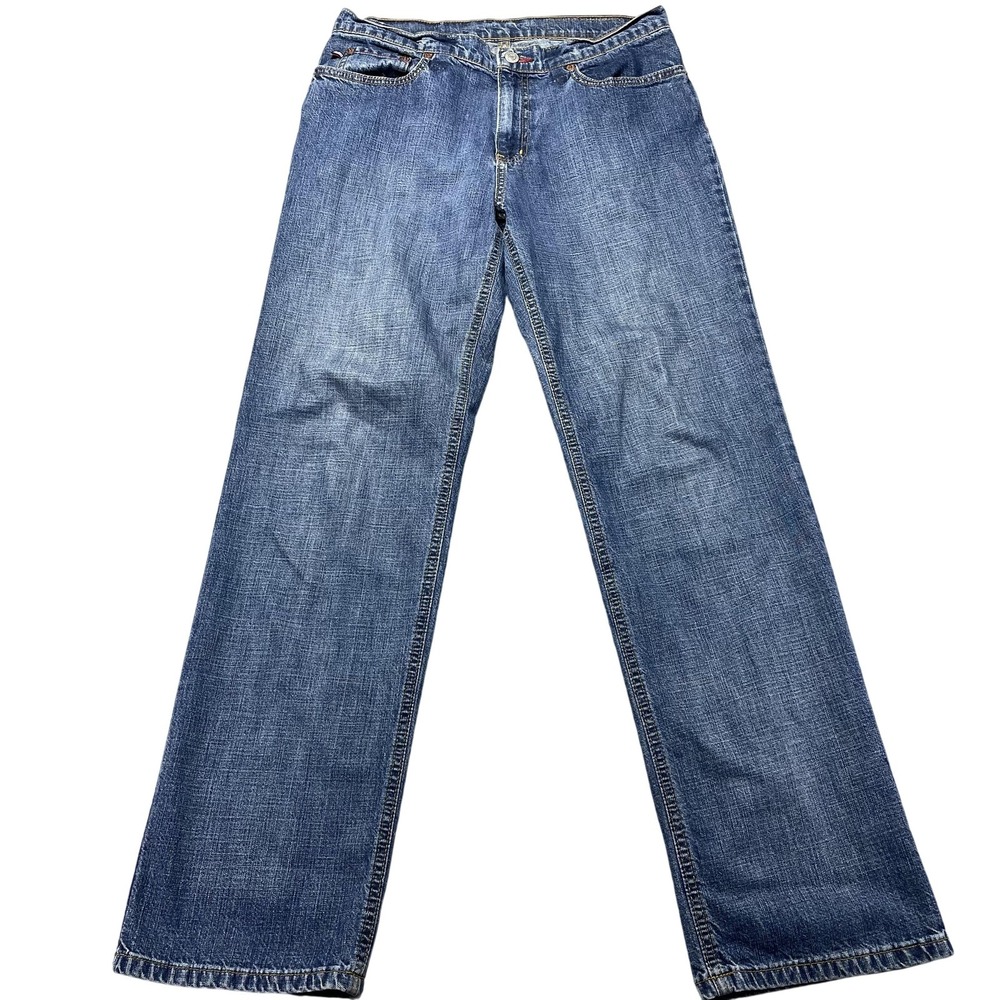 Polo Ralph Lauren Signature Saturday Jeans Womens 6x31 Blue Wash Straight Denim